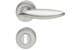 Hafele - Комплект ручок PADUA CB латунь хромована матова 8мм - 901.81.074