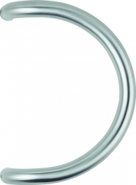 Hafele - Ручка для вхідних дверей DANIEL нержавіюча сталь матова D30мм 80х225х300мм - 903.02.953