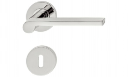 Hafele - Комплект дверних ручок PZ 8 нержавіюча сталь полірована модель PHD4174 вогнетривкі - 903.92.115