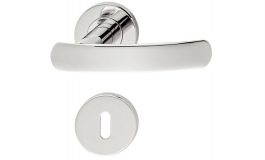 Hafele - Комплект дверних ручок PZ 8 нержавіюча сталь полірована модель PHD4175 вогнетривкі - 903.92.155