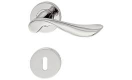 Hafele - Комплект дверних ручок PZ 8 нержавіюча сталь полірована  модель PHD4179  вогнетривкі - 903.92.258