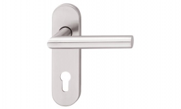 Hafele - Комплект ручок PDH4103 PC вогнетривкі нержавіюча сталь матовий 9мм - 903.92.933