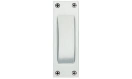 Hafele - Ручка для розсувних дверей алюмінієва колір: срібний 40х120мм - 904.03.301