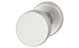 Hafele - Ручка кулька з розеткою алюміній колір сріблястий - 904.70.251