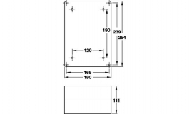 Hafele - Набір для мережевого підключення - 910.51.106
