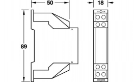 Hafele - Реле для терміналу 8/230 В - 910.51.994
