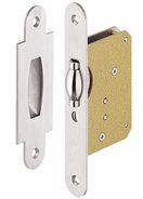 Hafele - Замок врізний роликовий сталевий колір: срібний лакований 24мм - 911.24.001