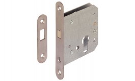 Hafele - Замок для розсувних дверей PC нержавіюча сталь 55/20 - 911.26.330