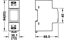 Hafele - Блок живлення DC 90-260/12VDC 4A 140мм - 917.93.012