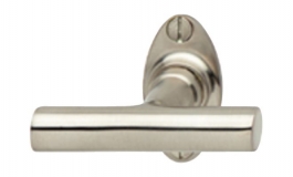 Hafele - Ручка віконна Bauhaus Weimar 4090 латунь, нікель, мат. - 970.37.174