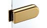 Відповідна частина до замка для скляних дверей, пластик, колір: золотий