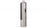 Фурнітура поворотна BEYOND коротка для скла 10мм алюмінієва колір: нержавіюча сталь