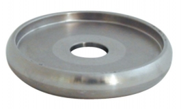 Hafele - Конектор для повздовжнього з'єднання дерев'яного перила нержавіюча сталь  матова  2 шт. - 982.00.211