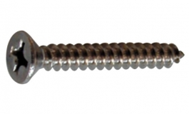 Hafele - Шуруп кріпильний потайний для перил нержавіюча сталь матова D25x3,5 мм  20 шт. - 982.00.922