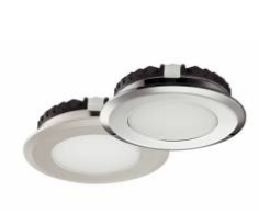 Hafele - Світильник LED 2039 12V/2.5W цамак хромований тепле біле світло 3000K - 833.72.092