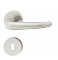 Hafele - Комплект ручок LDH 2176 WC нержавіюча сталь матова 8мм - 903.93.616