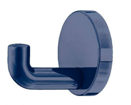 Hafele - Гачок гардеробний поліамід колір синій 50 60х65мм - 842.61.350
