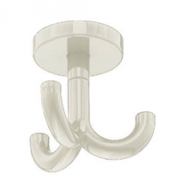 Hafele - Гачок з кріпленням до стелі поліамід колір сірий 9750х70мм - 842.65.297