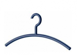 Hafele - Вішак для одягу, з гачком, синій 450мм - 804.56.150