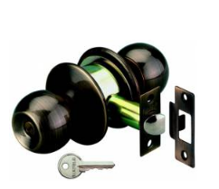 Hafele - Ручка-кулька для вхідних дверей, латунь полірована - 911.64.167