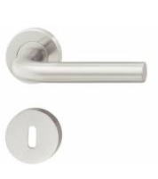 Hafele - Комплект ручок LDH 2172 WC нержавіюча сталь матова 8мм - 903.93.596