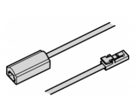 Hafele - З'єднуючий кабель 500 мм  для  LED 2024 - 833.73.703