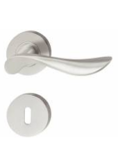 Hafele - Комплект ручок LDH 2179 WC нержавіюча сталь матова 8мм - 903.93.686