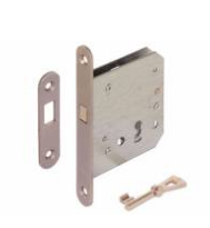 Hafele - Замок для розсувних дверей CB сталь колір: срібний 20/55 U - 911.26.329