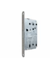 Hafele - Замок врізний магнітний  B-FORTY WC хром полірований, 90\50 мм - 911.22.566