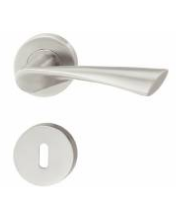 Hafele - Комплект ручок LDH 2178 WC нержавіюча сталь матова 8мм - 903.93.636