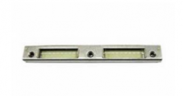 Hafele - Відповідна планка нержавіюча сталь матова 170х20мм - 911.39.32S